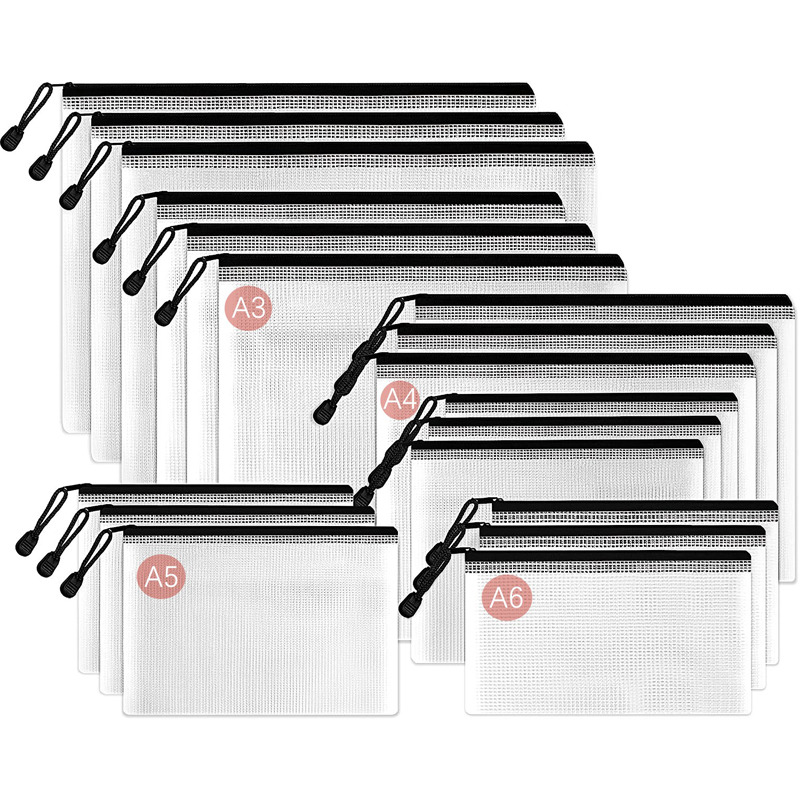 File Folder Hanging - Bolsa de almacenamiento con cremallera de