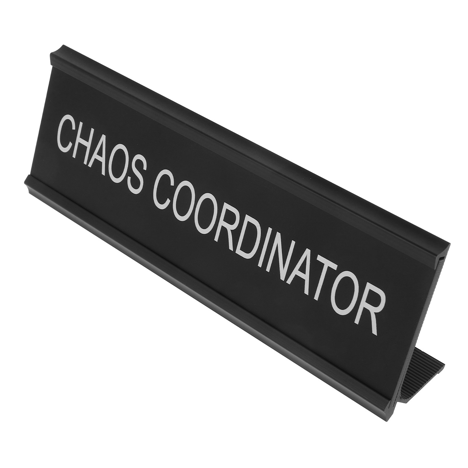 Placa de escritorio Chaos Coor - Desk Name Plate reseña y precio