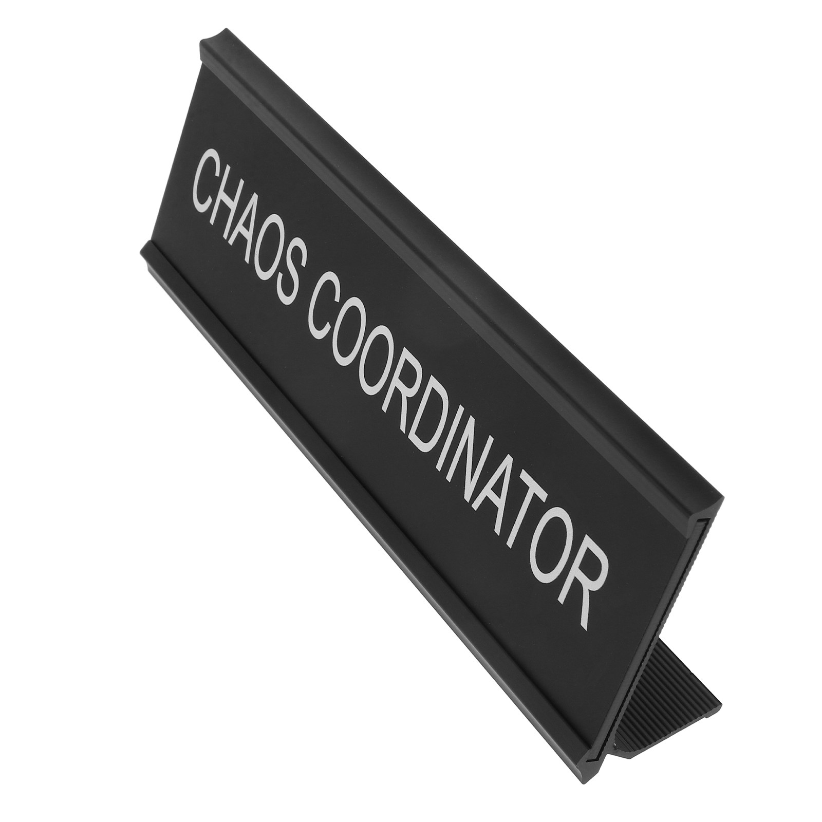 Placa de escritorio Chaos Coor - Desk Name Plate reseña y precio