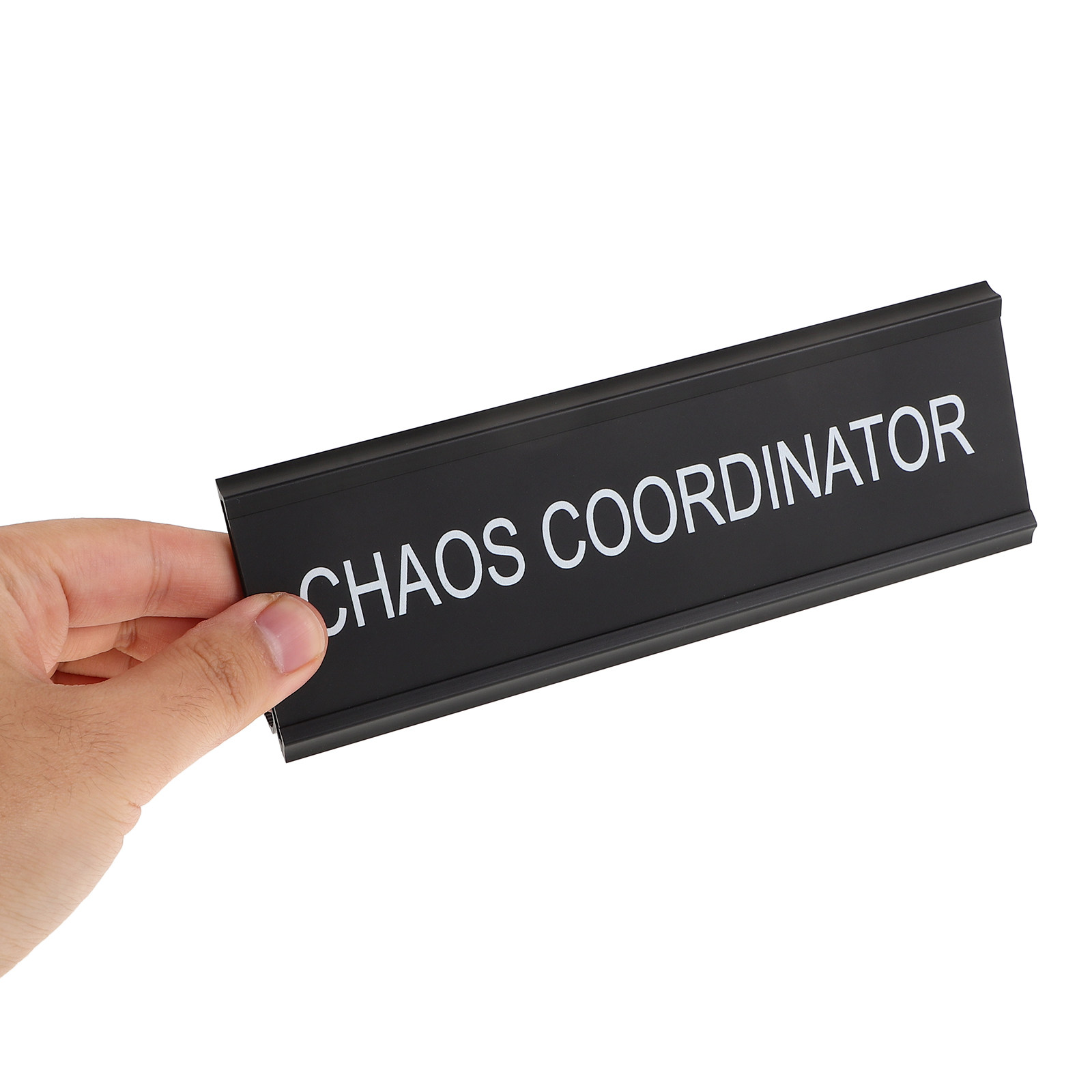 Placa de escritorio Chaos Coor - Desk Name Plate reseña y precio