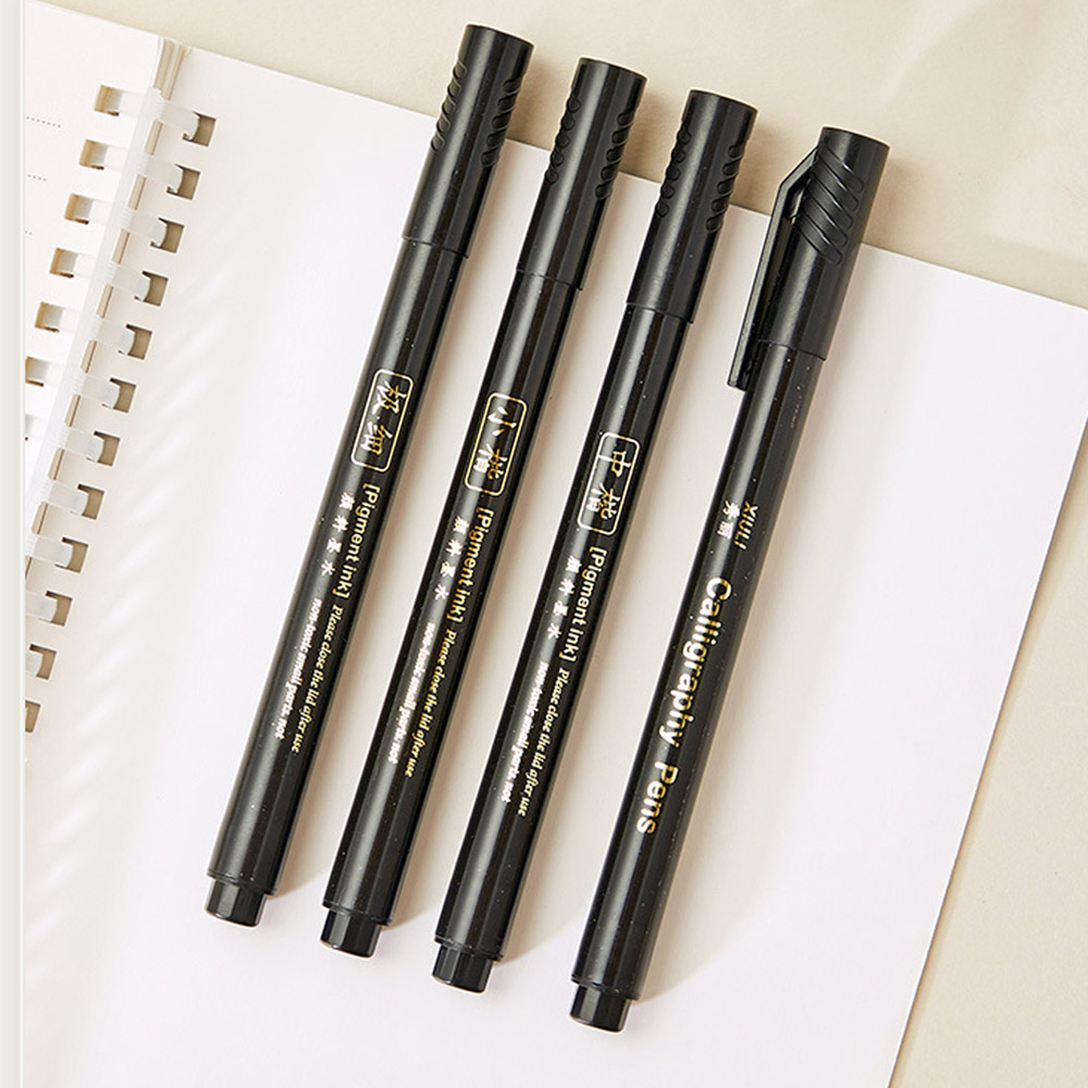 4 pinceles para caligrafía, pa - Stationery Supplier reseña y precio