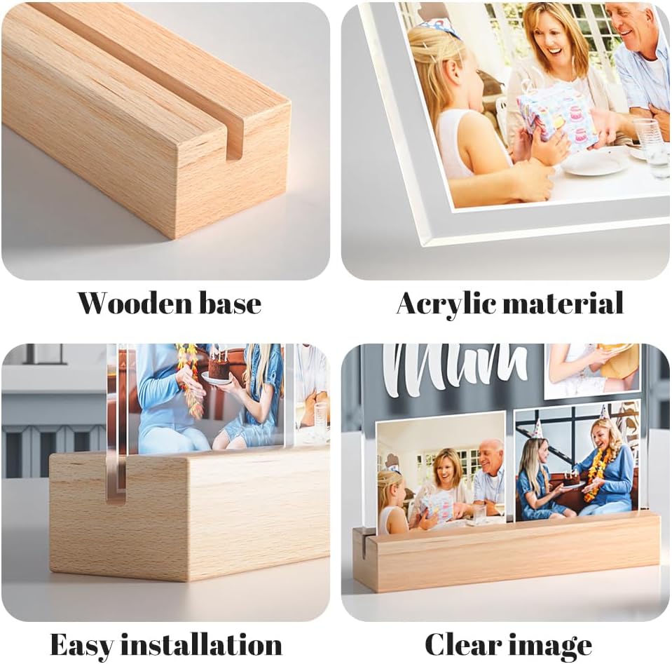 Lámpara con Logotipo de Marca  - Desk Name Plate reseña y precio