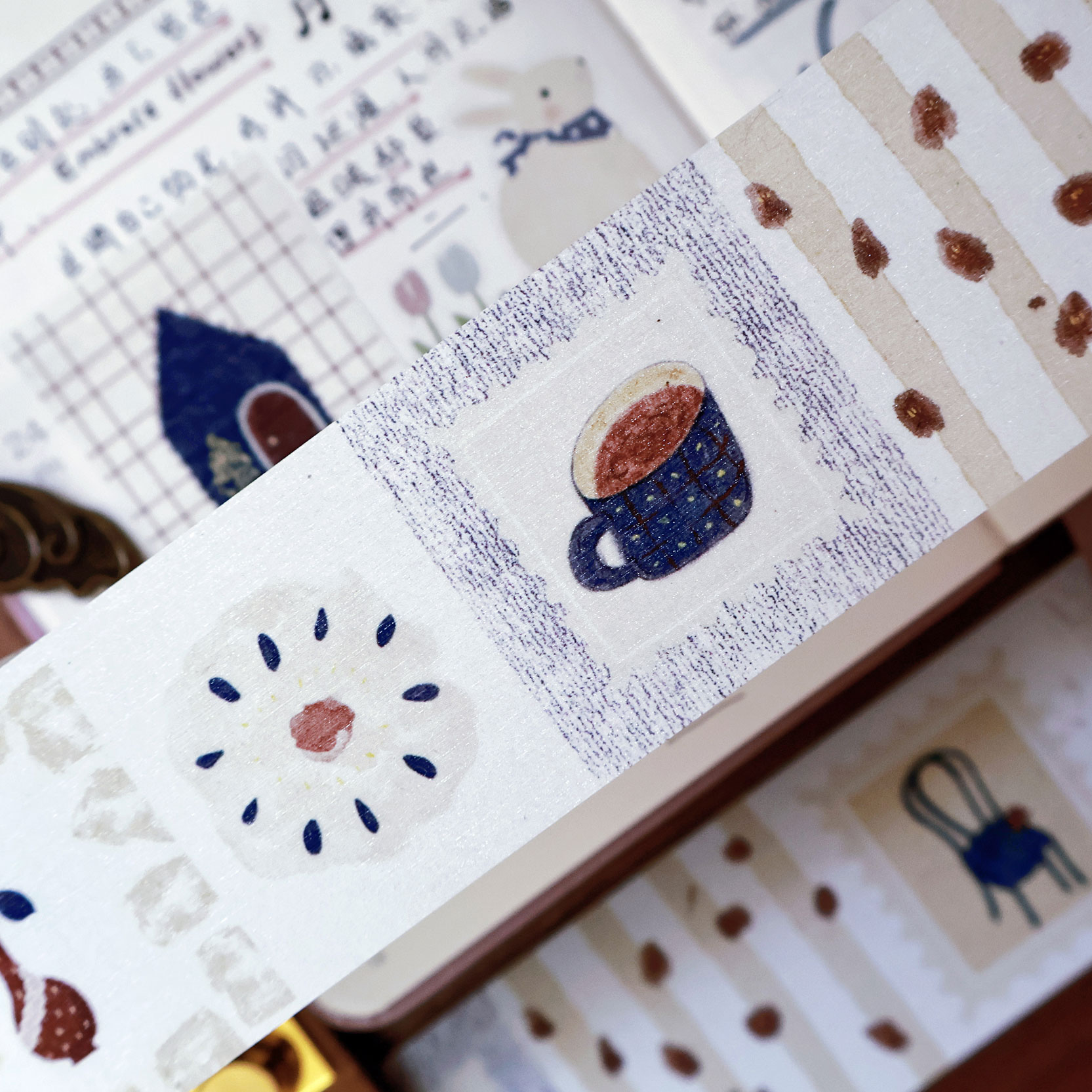 YiEr Studio Vintage antigua me - Washi Tape Set reseña y precio