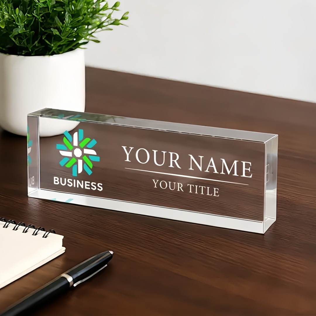 Placa de Identificación de Esc - Desk Name Plate reseña y precio