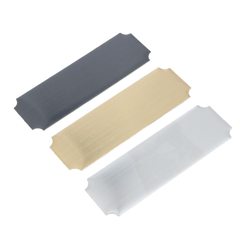 Nuevas etiquetas en blanco gra - Desk Name Plate reseña y precio