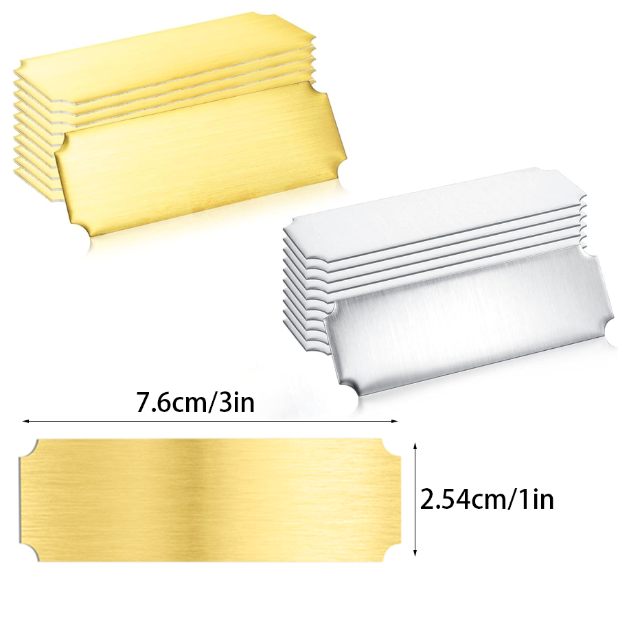    20 Etiquetas Grabables de  - Desk Name Plate reseña y precio
